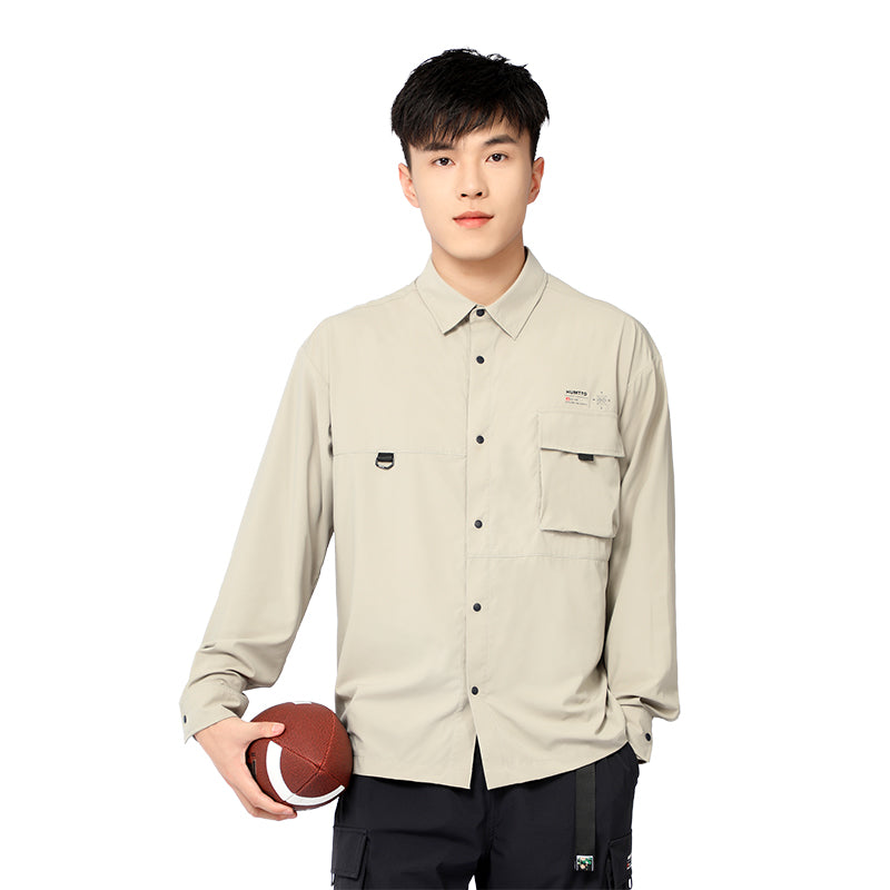 HUMTTO Men's Lightweight Outdoor Utility Shirt