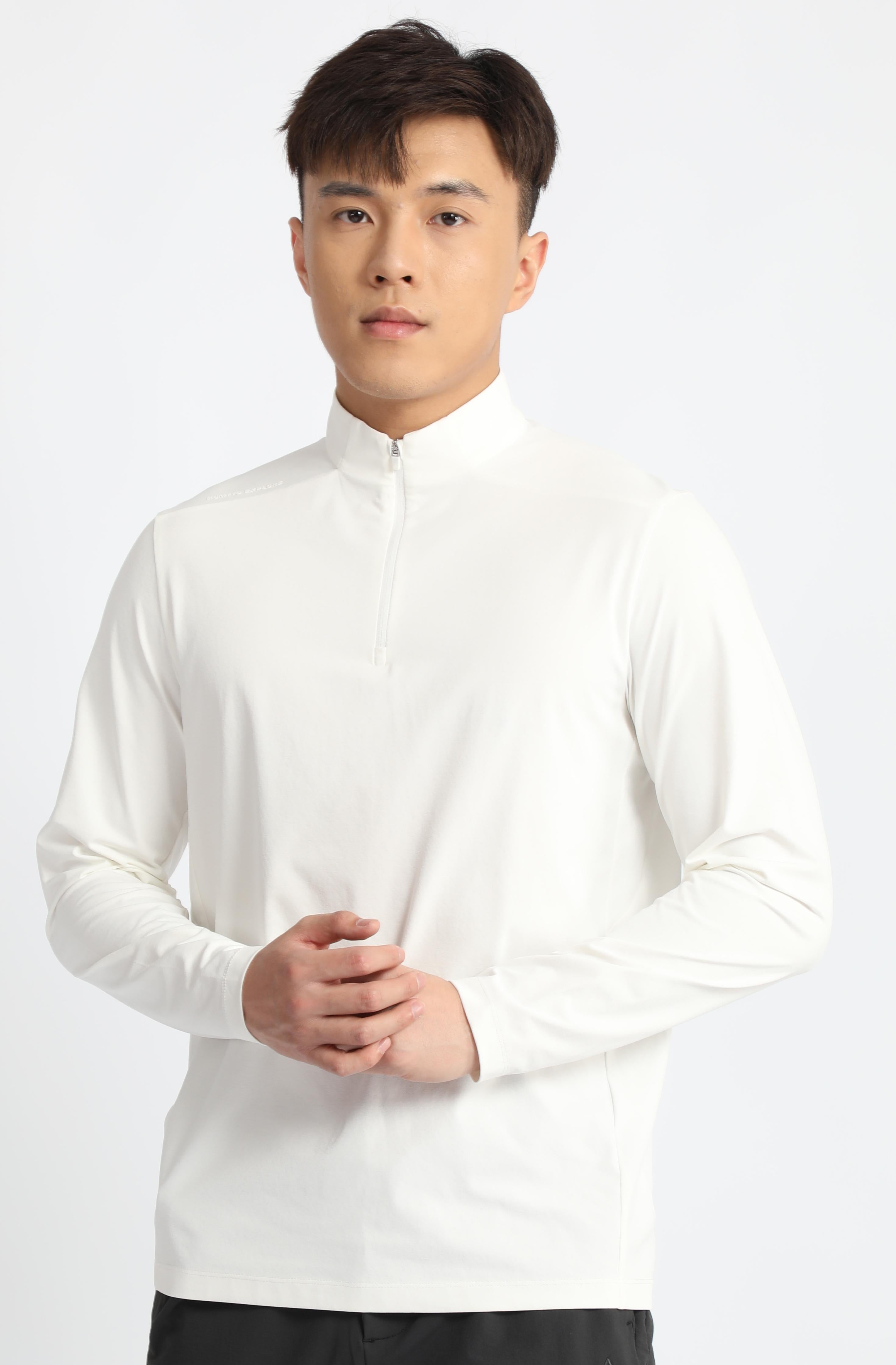 HUMTTO Men's Rapid Cooling Half-Zip Performance Shirt