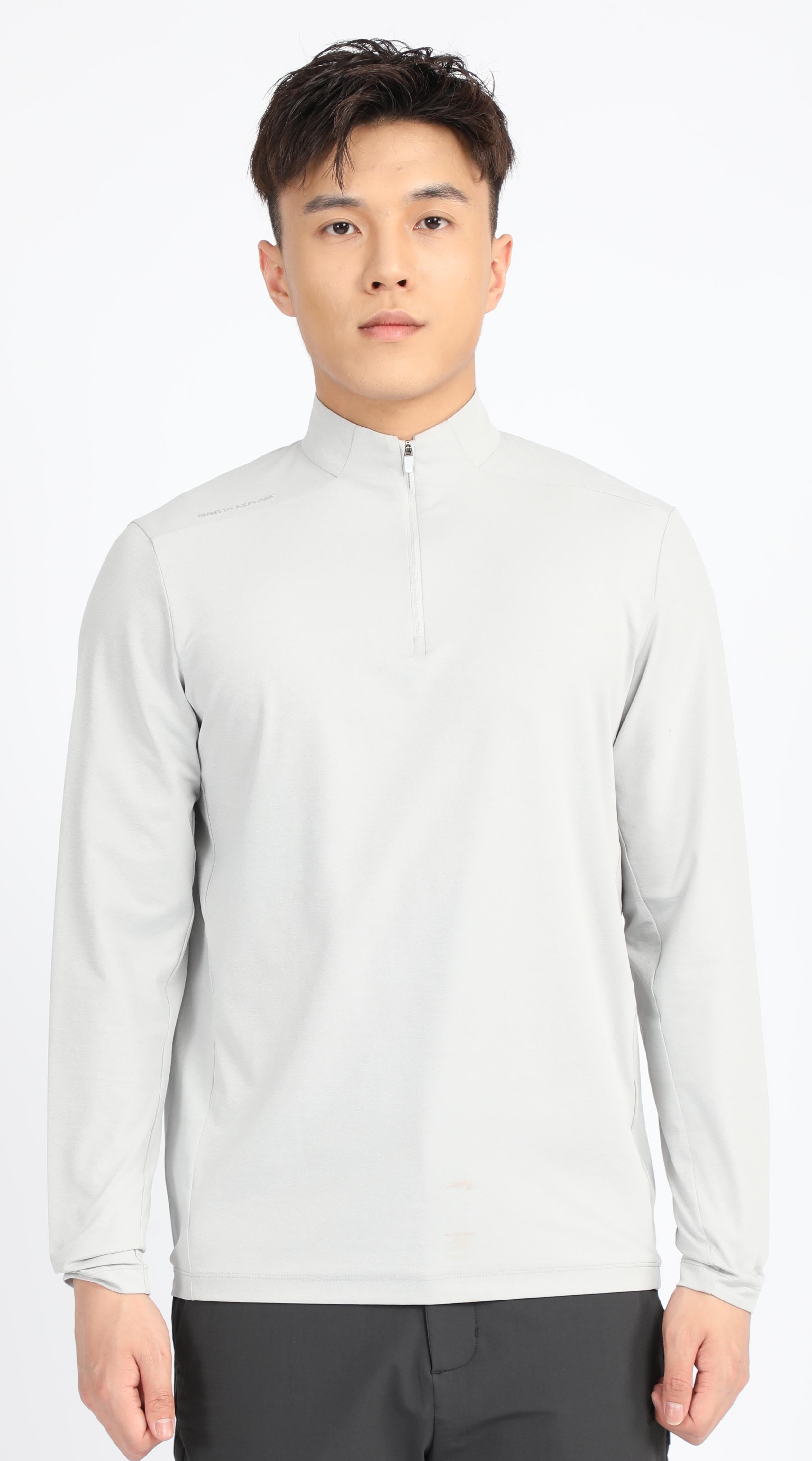 HUMTTO Men's Rapid Cooling Half-Zip Performance Shirt