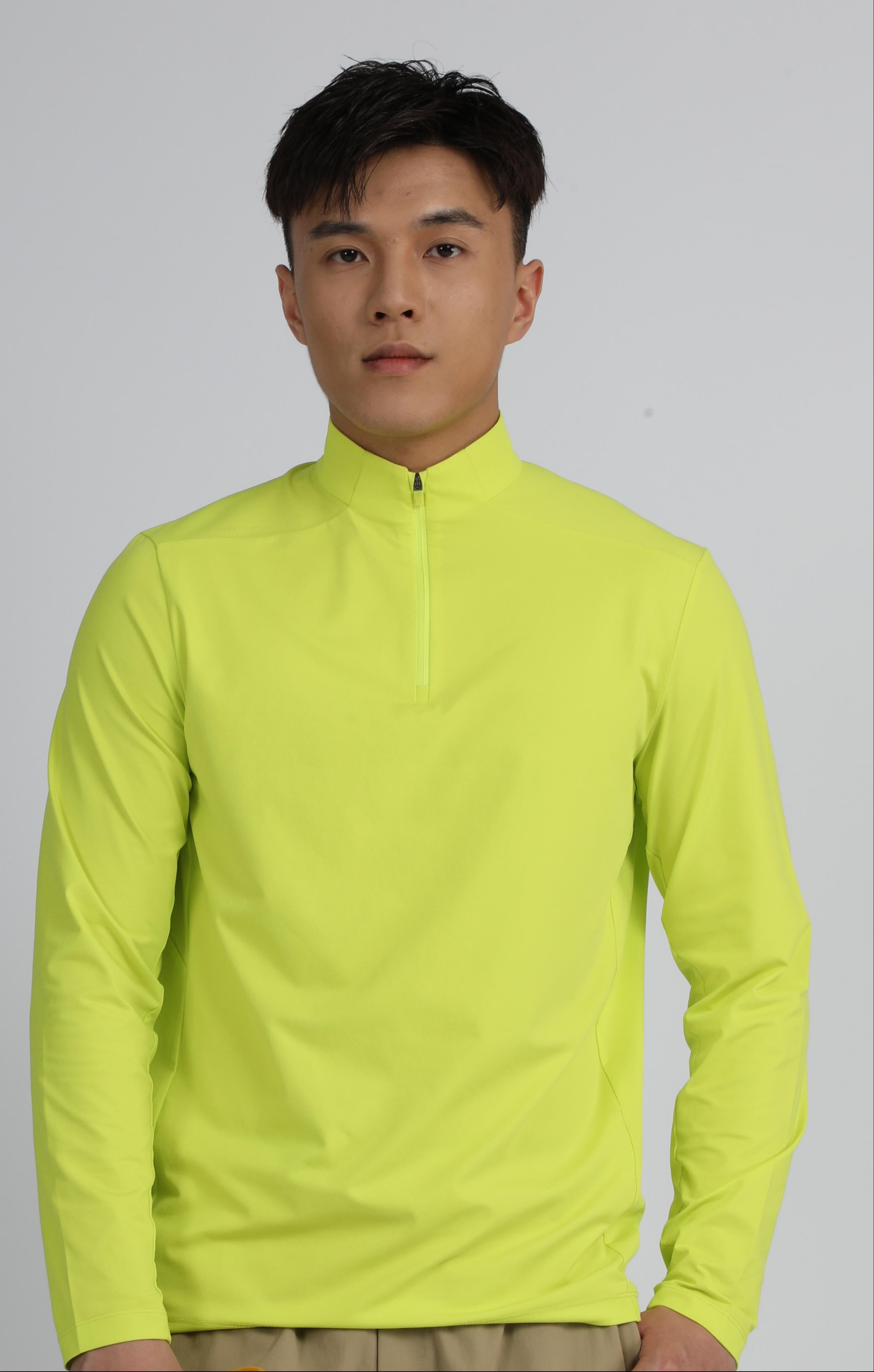HUMTTO Men's Rapid Cooling Half-Zip Performance Shirt