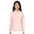 Humtto Women's Classic Long Sleeve Polo Shirt