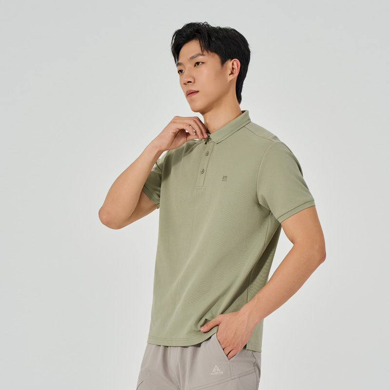 Humtto Men's Performance Cooling Polo Shirt
