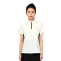 Humtto Women's UPF50+ Cooling Half-Zip Performance T-Shirt