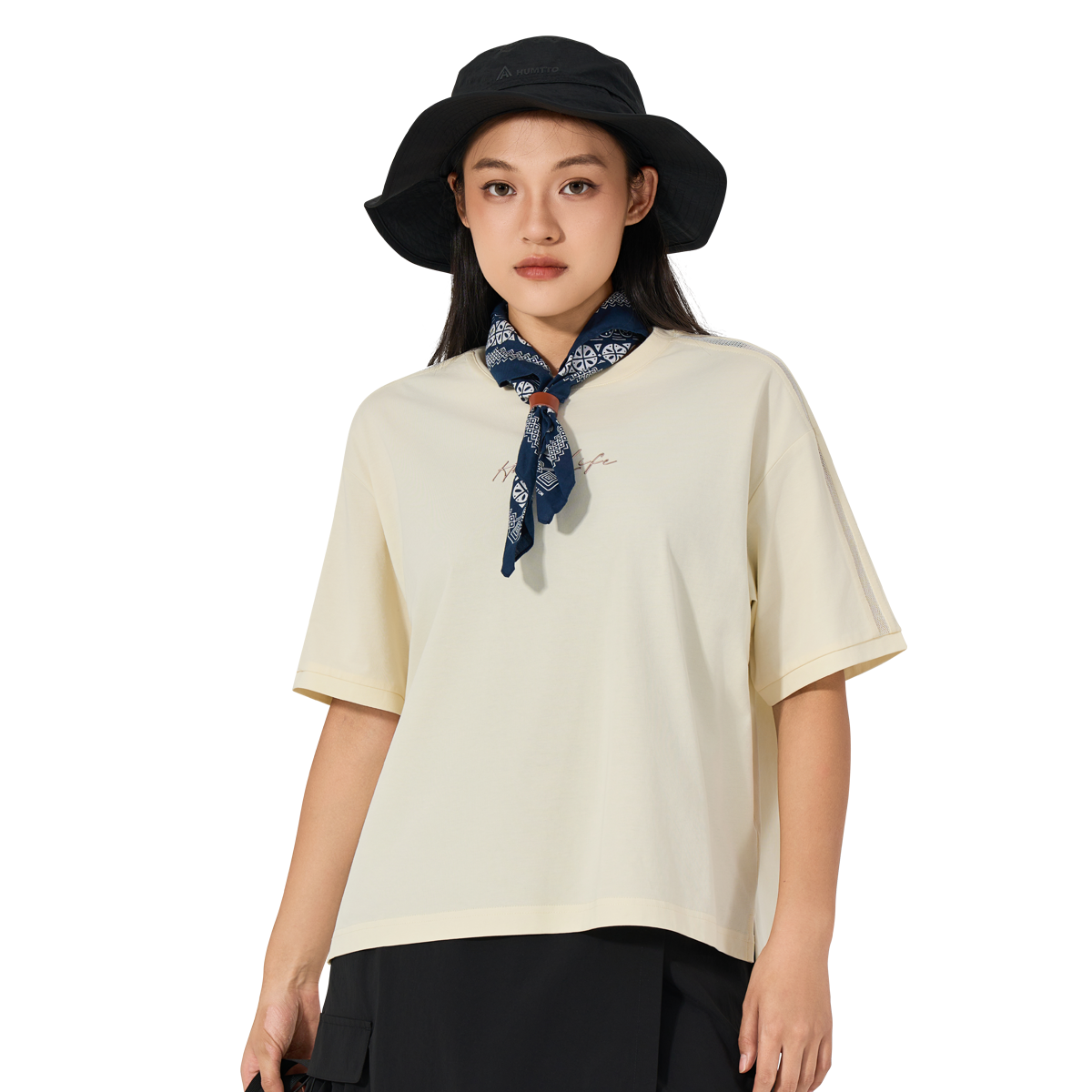 Humtto Women's Soft Touch Lifestyle T-Shirt