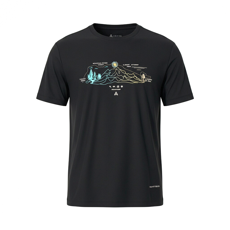 Humtto Men's Outdoor Graphic Performance T-Shirt