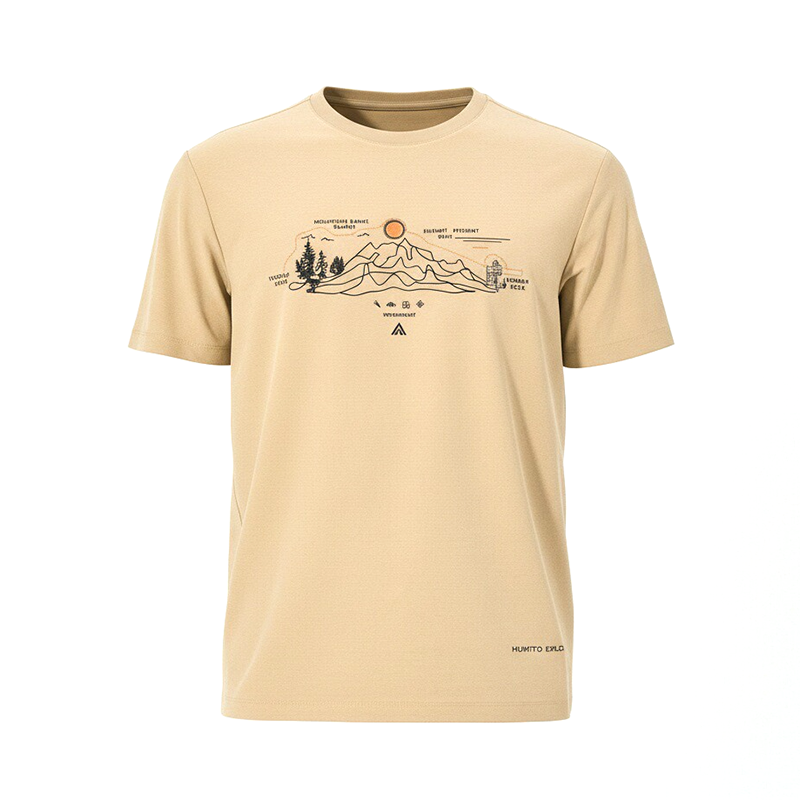 Humtto Men's Outdoor Graphic Performance T-Shirt