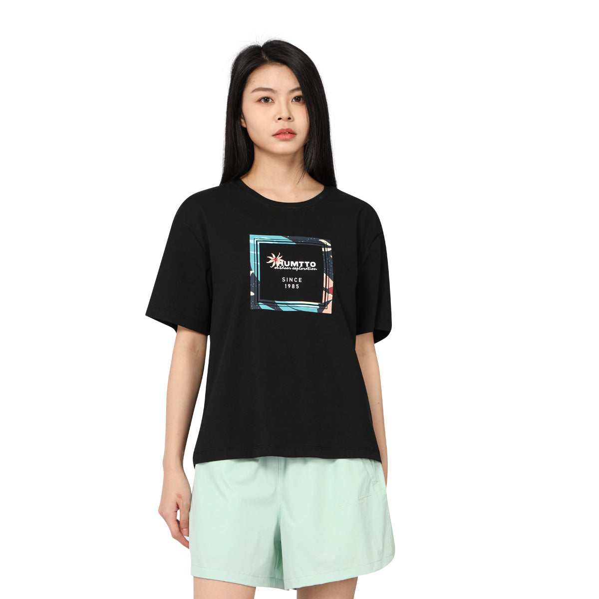 Humtto Women's Sorona Graphic Comfort T-Shirt