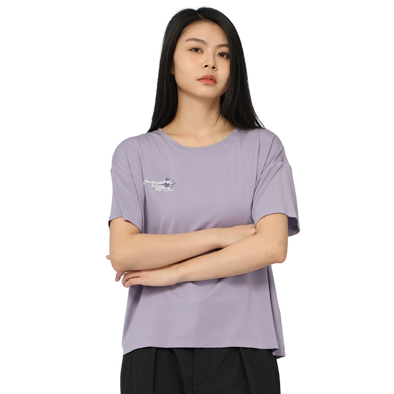 Humtto Women's Cool Fabric Relaxed T-Shirt