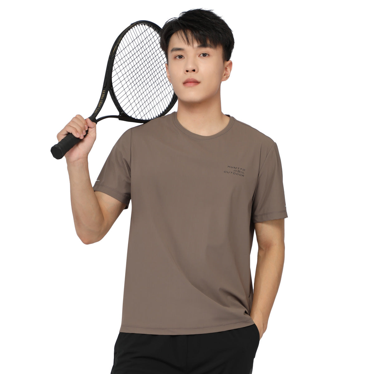 HUMTTO Men's Quick-Dry Outdoor Performance T-Shirt