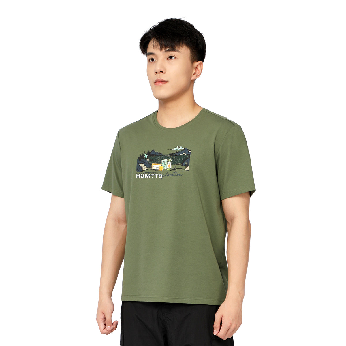 Humtto Men's Sorona® Outdoor Graphic T-Shirt