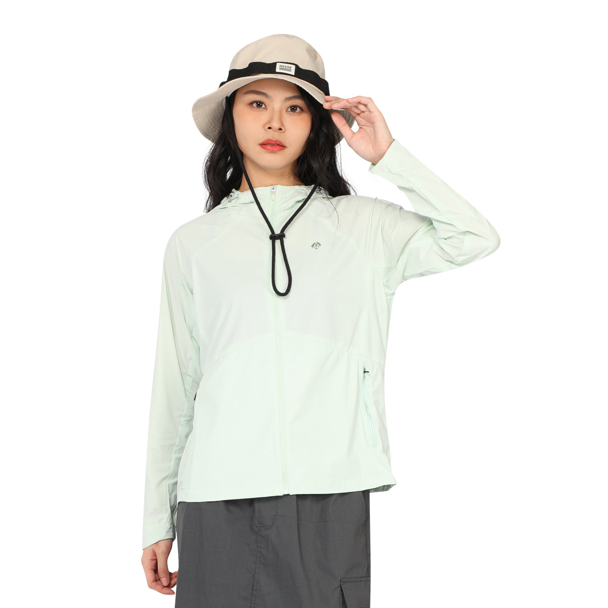 Humtto Women's AquaShield Cooling Hooded Jacket