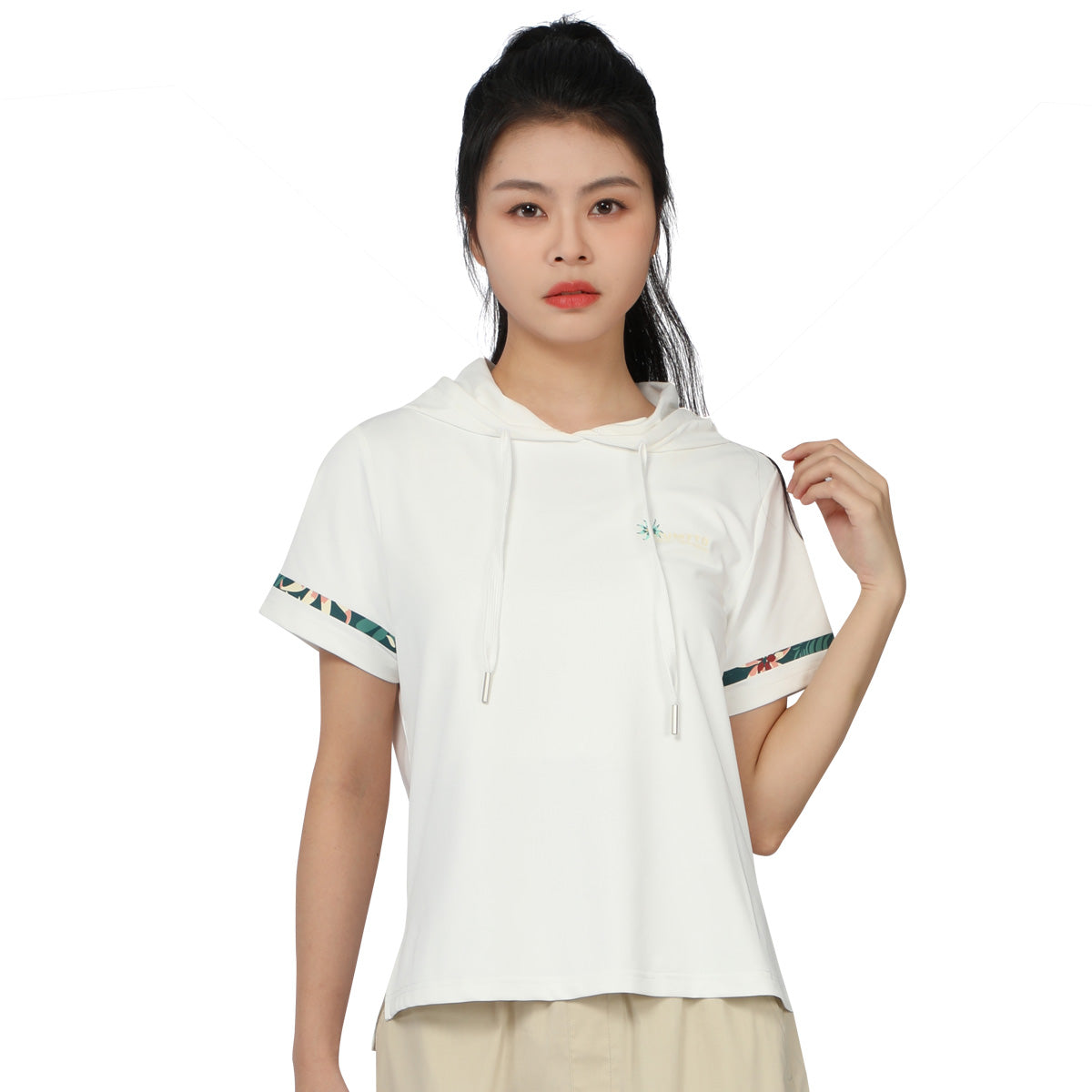 Humtto Women's Casual Hooded Performance T-Shirt