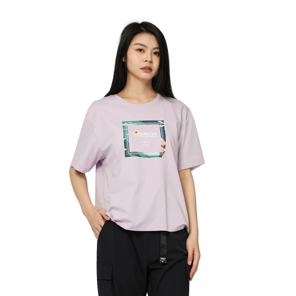 Humtto Women's Sorona Graphic Comfort T-Shirt