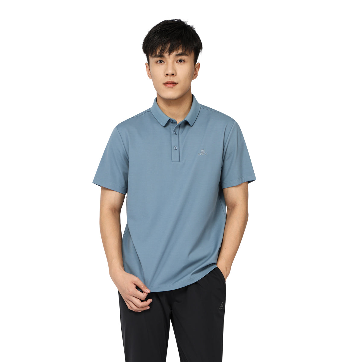 humtto Men's Performance Polo Shirt