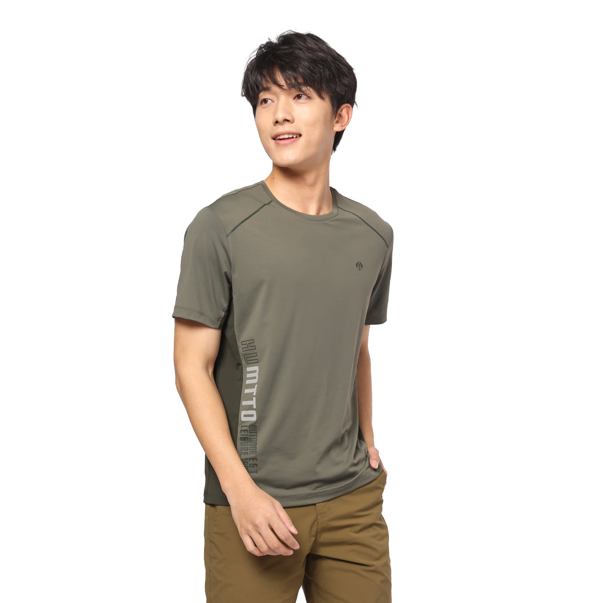 Humtto Men's Active Cooling Sports T-Shirt