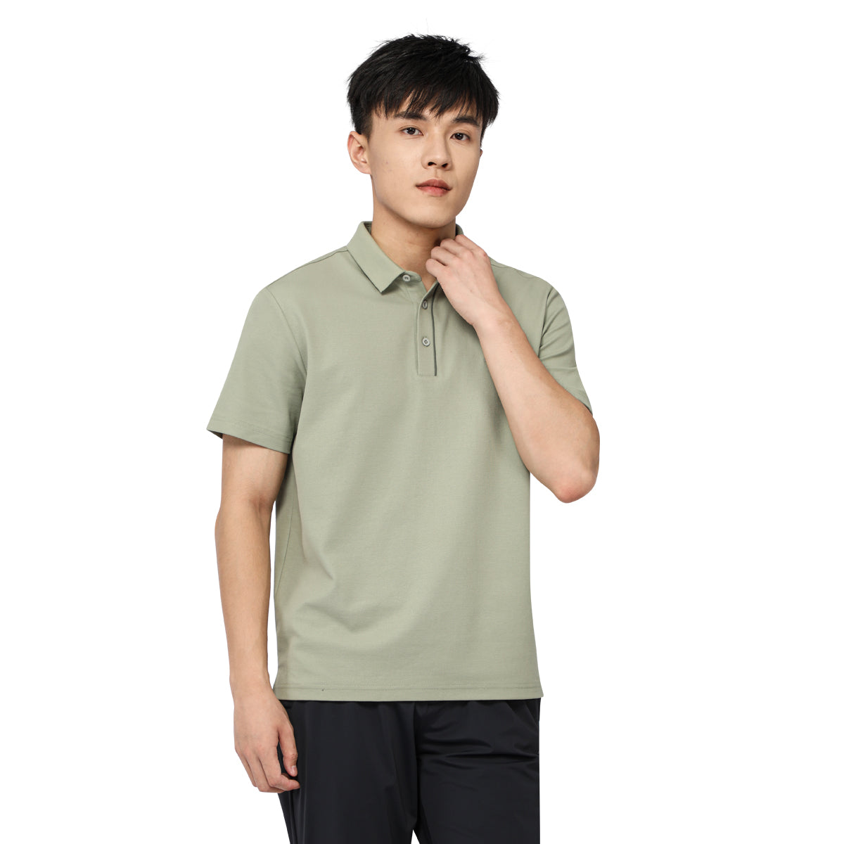 humtto Men's Performance Polo Shirt