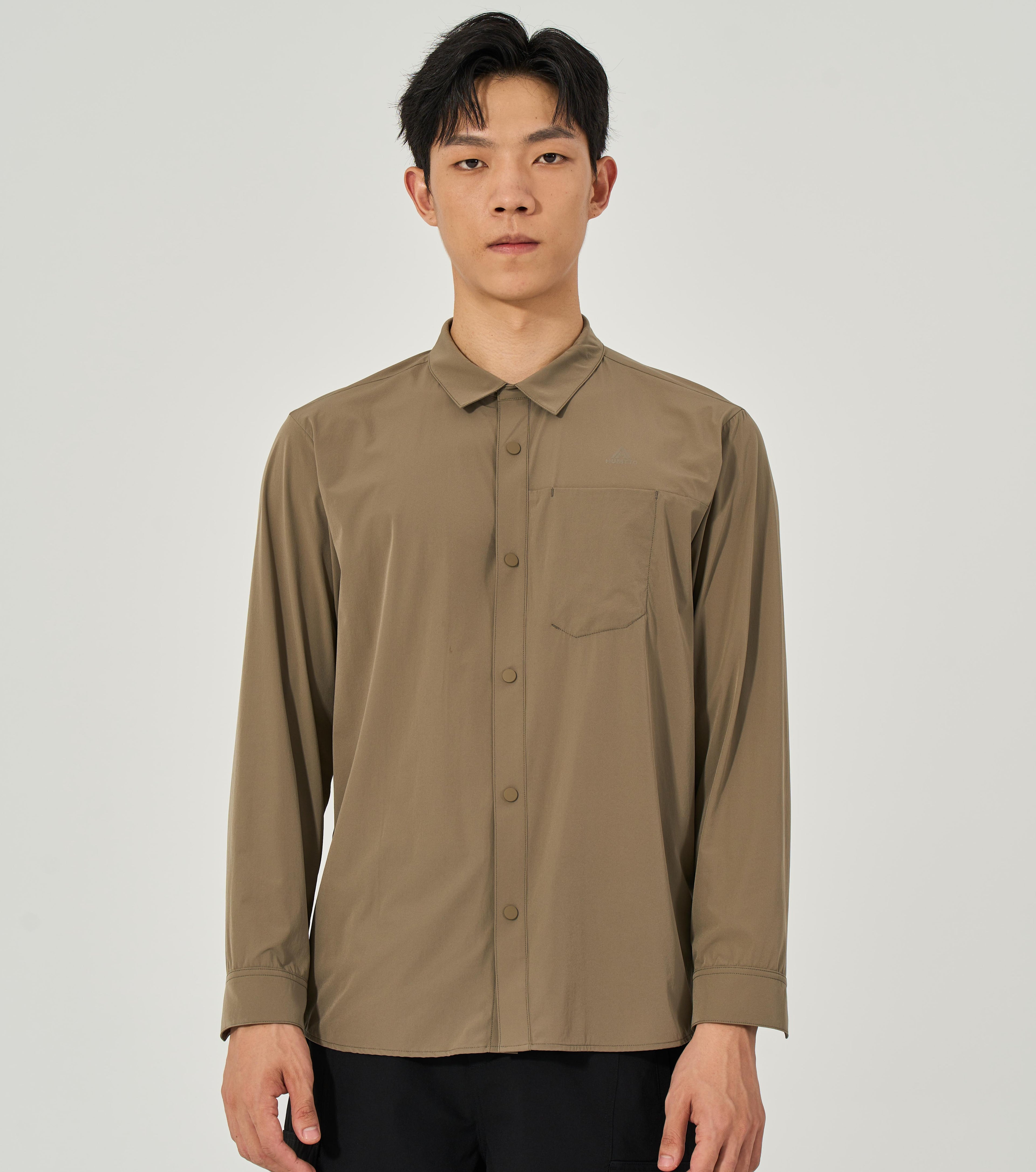 Humtto Men's Performance UV Protection Long Sleeve Shirt